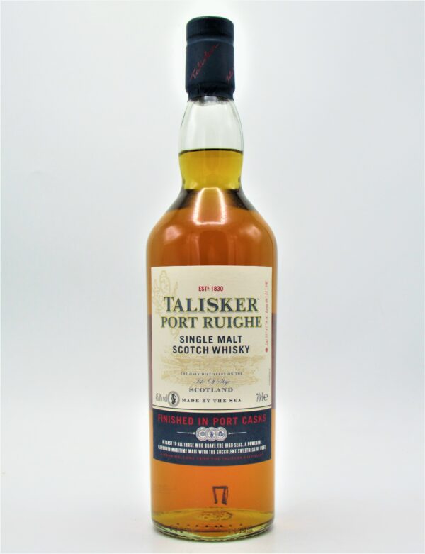 Single Malt Scotch Whisky The Talisker Port Ruighe xx