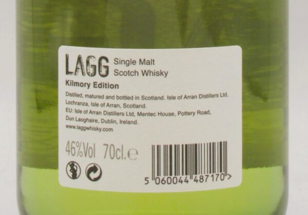 Single Malt Scotch Whisky Kilmory Edition Lagg Distillery