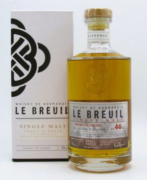 Single malt Whisky Normandie France Smoky Oloroso Le Breuil