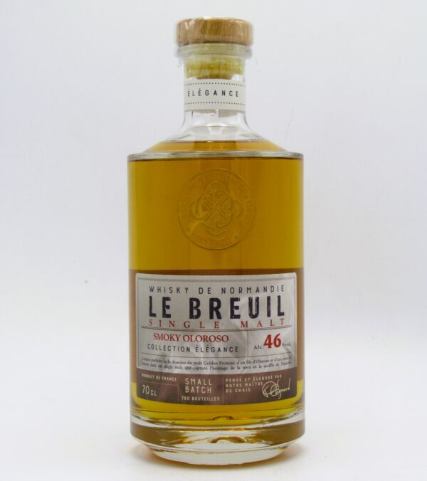 Single malt Whisky Normandie France Smoky Oloroso Le Breuil