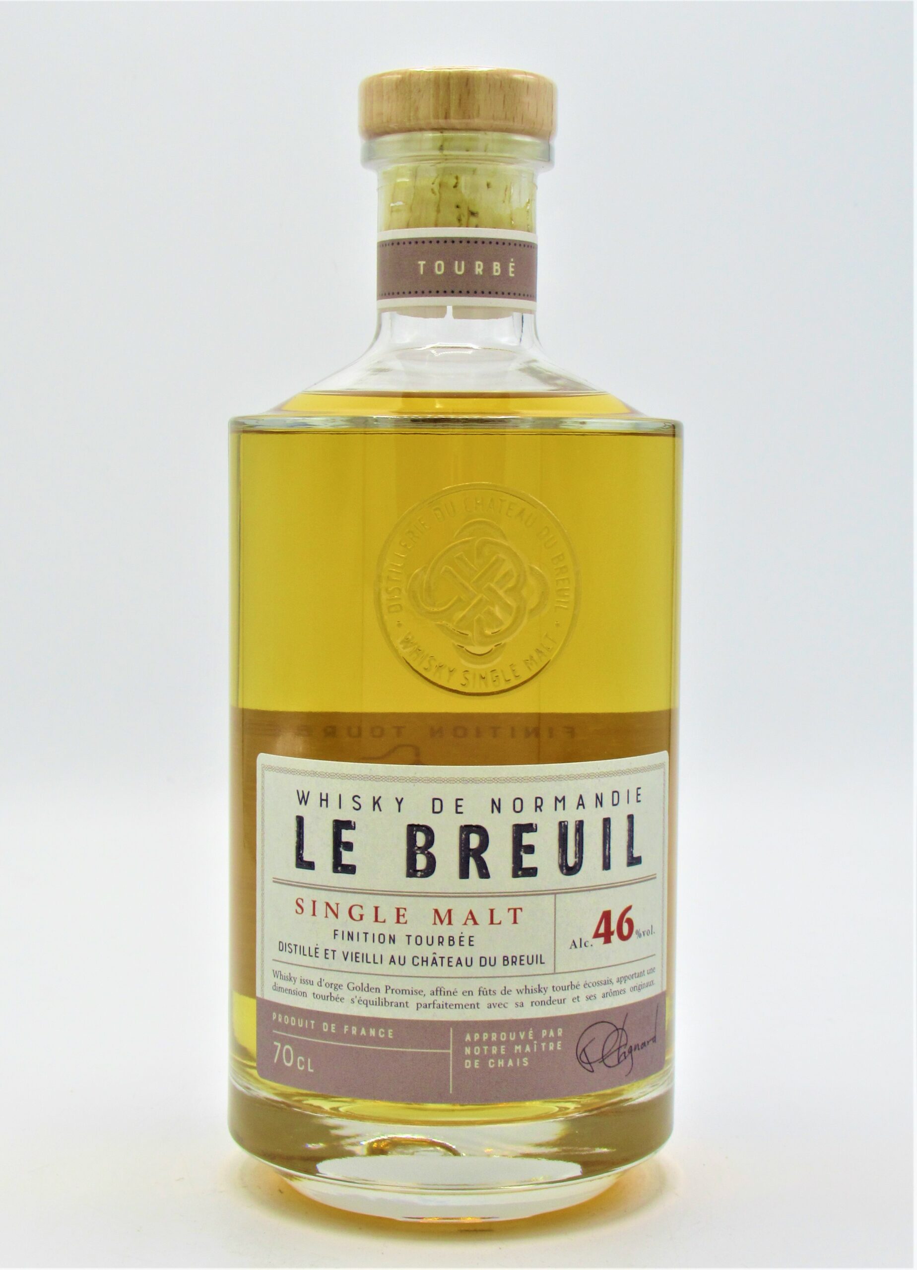 Single Malt Whisky Tourbé Normandie France Chateau du Breuil - La