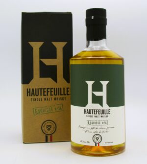 Single Malt Whisky France Esquisse N14 Tourbé Distillerie d'Hautefeuille