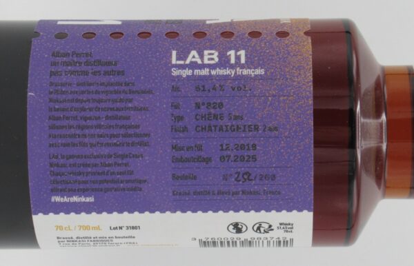 Single Malt Whisky Ninkasi LAB11 Chataignier Cask Finish