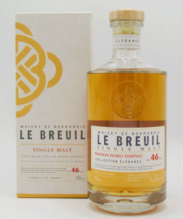 Single Malt Whisky Normandie PX Sherry Finish Chateau du Breuil