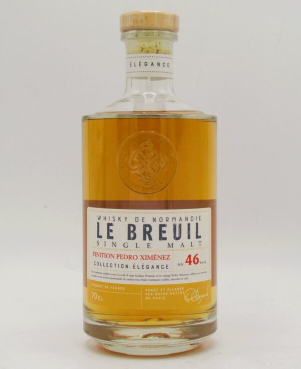 Single Malt Whisky Normandie PX Sherry Finish Chateau du Breuil