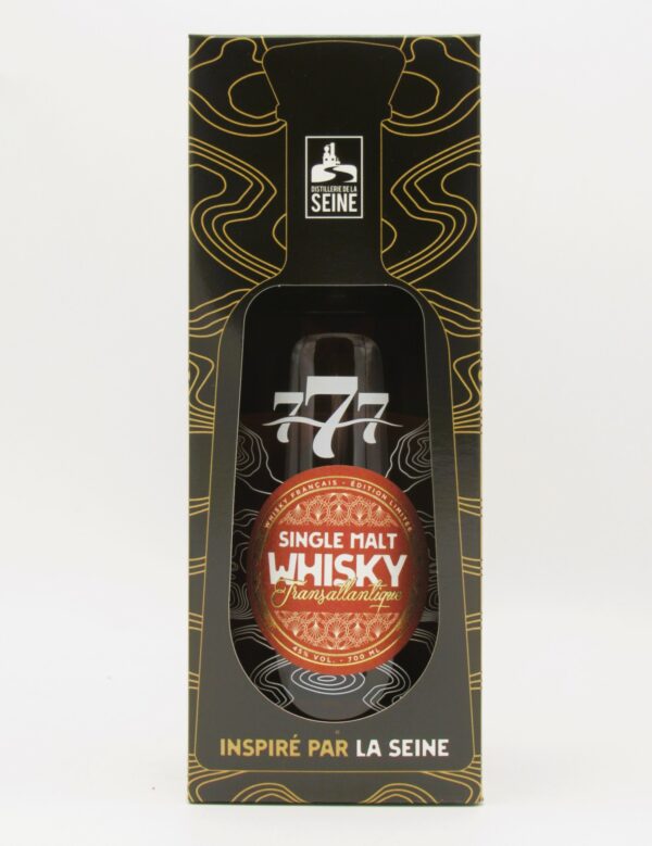 Single Malt Whisky Transatlantique 777 Distillerie de la Seine