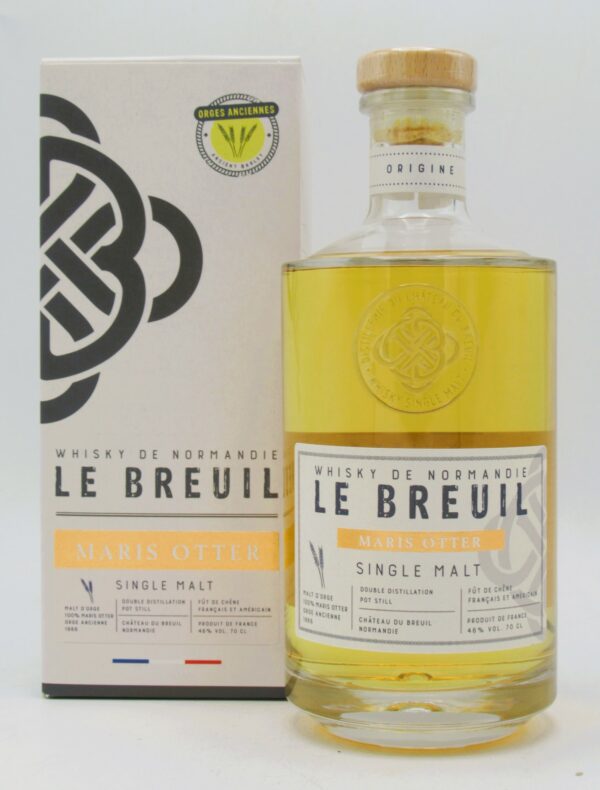 Single Malt Whisky Normandie Maris Otter Chateau du Breuil