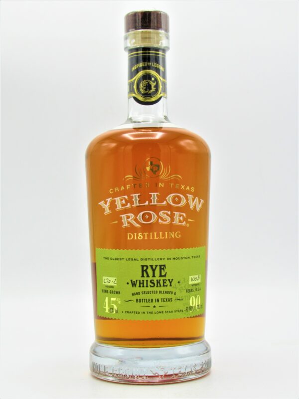 Texas Rye Whiskey Yellow Rose