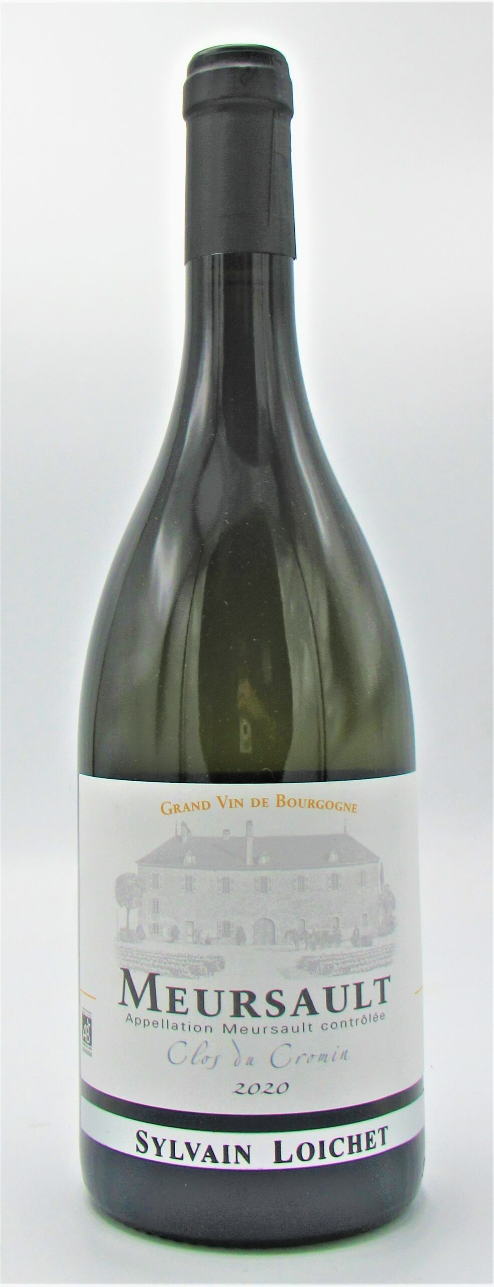 Meursault bio Clos du Cromin Domaine Sylvain Loichet 2020 - La Cave ...