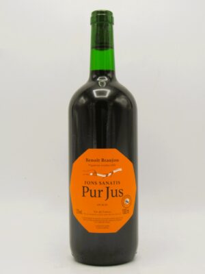 Vin de France Rouge Pur Jus Fons Sanatis 2023 1 litre