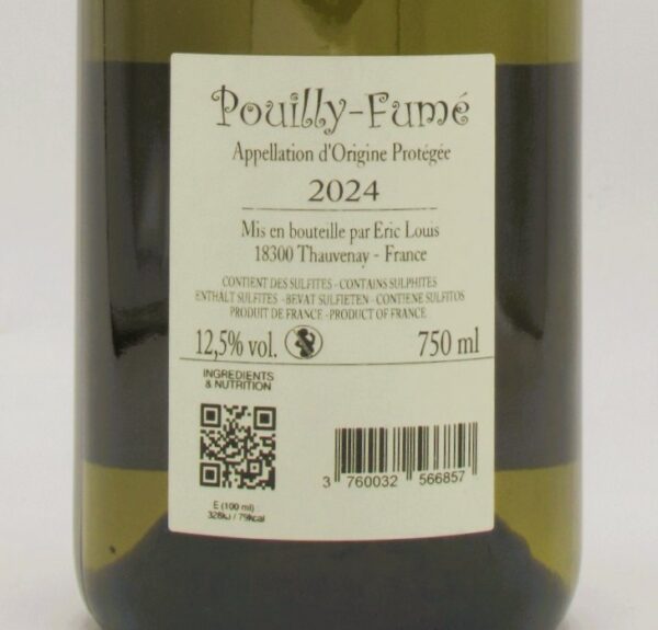 Pouilly Fumé Domaine Eric Louis 2024