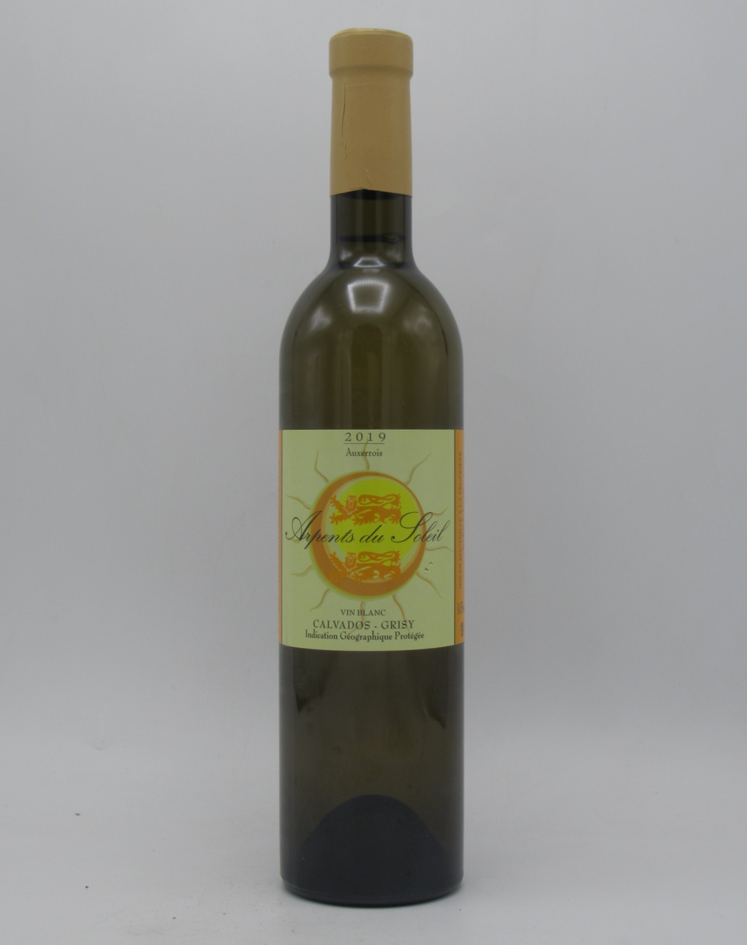 IGP du Calvados Grisy Auxerrois Les Arpents du Soleil 2019