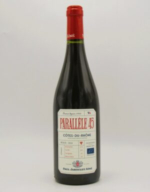 Cotes du Rhone Rouge Bio 45eme Parallèle Paul Jaboulet 2024
