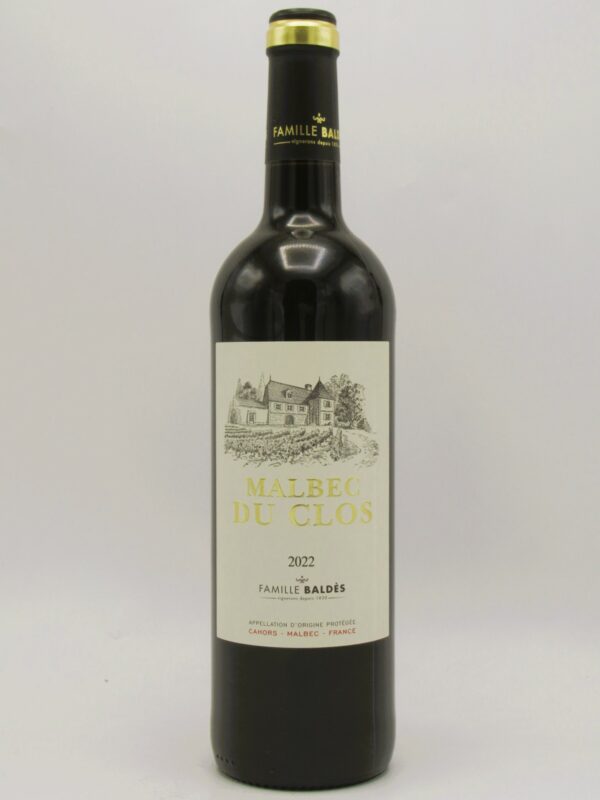 Cahors Malbec du Clos Famille Baldès 2022