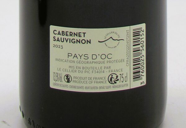 IGP Pays d’Oc Cabernet Sauvignon Rouquets 2023