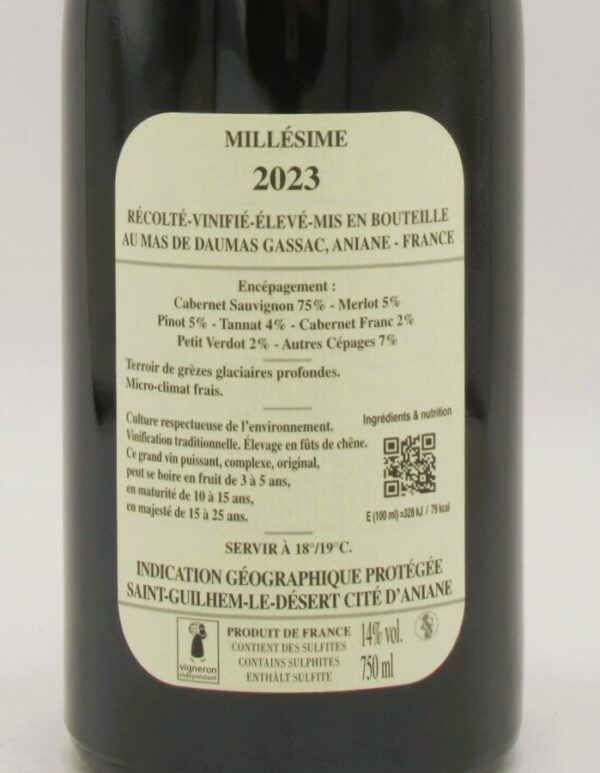 Saint Guilhem Le Désert Rouge Mas de Daumas Gassac 2023