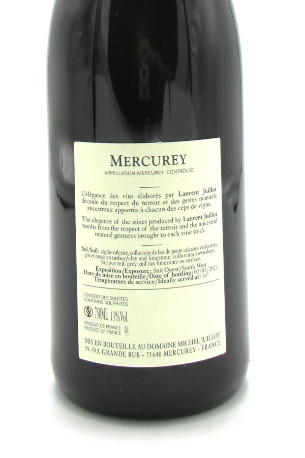 Mercurey Rouge Domaine Michel Juillot 2022