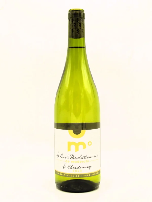 Vin Sans Alcool Blanc Chardonnay Cuvée Révolutionnaire de Moderato