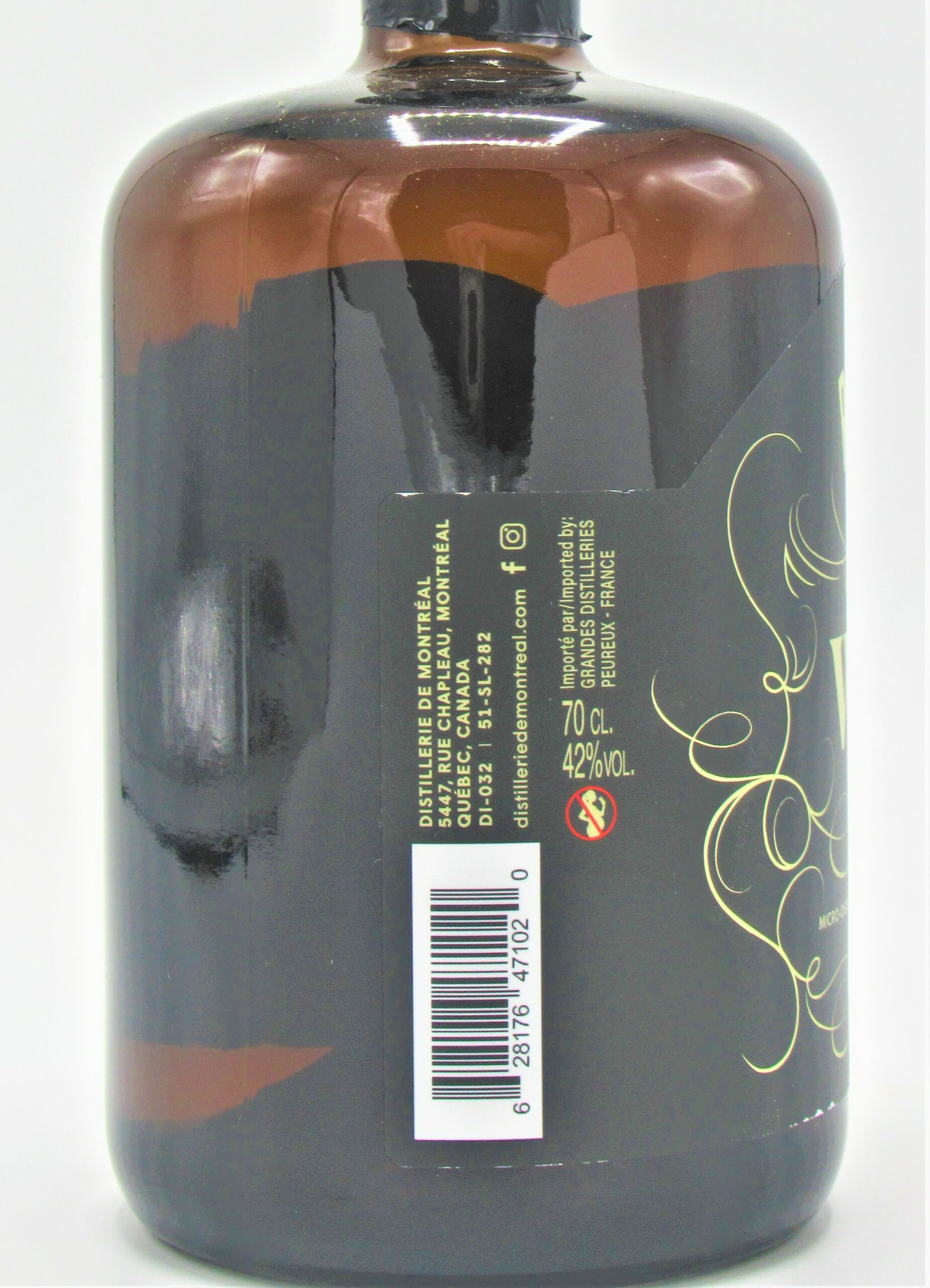Rosemont Whisky de Montréal, Fiche produit