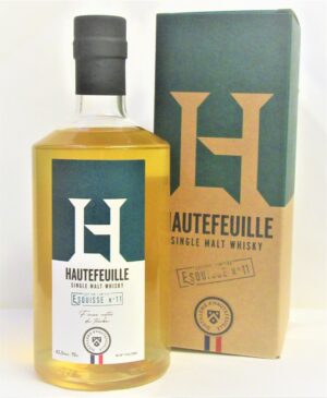 Single Malt Whisky France Esquisse N°11 Tourbé Distillerie d'Hautefeuille